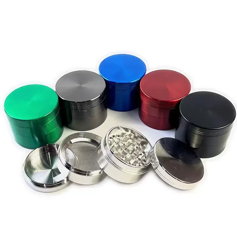 High-Quality Diameter 63MM 52mm 40mm Tobacco Smoking Herb Grinders Many Styles Mill Smoke Spice Crusher Maker