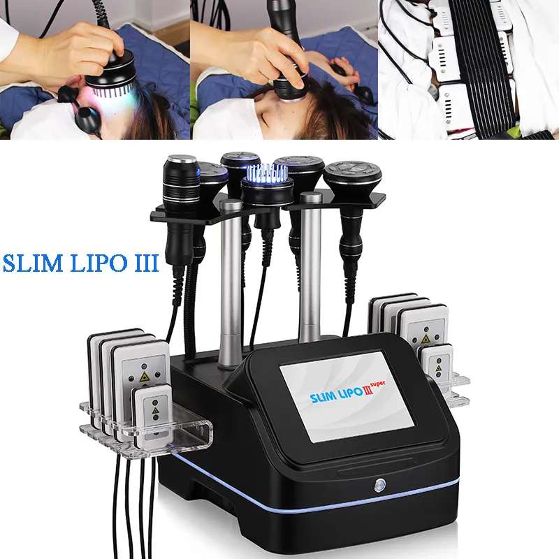 Perte de poids Portable 40K amincissant le vide RF BIO Cavitation ultrasons élimination des graisses beauté Machine à brûler les graisses Slim Lipo III