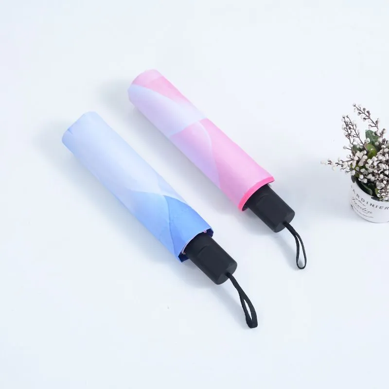 Female Umbrellas Handle Creative Lace Cute Sunny and Rainy Anti-UV Umbralla Drinkware Women Rain Umbrella DH9877