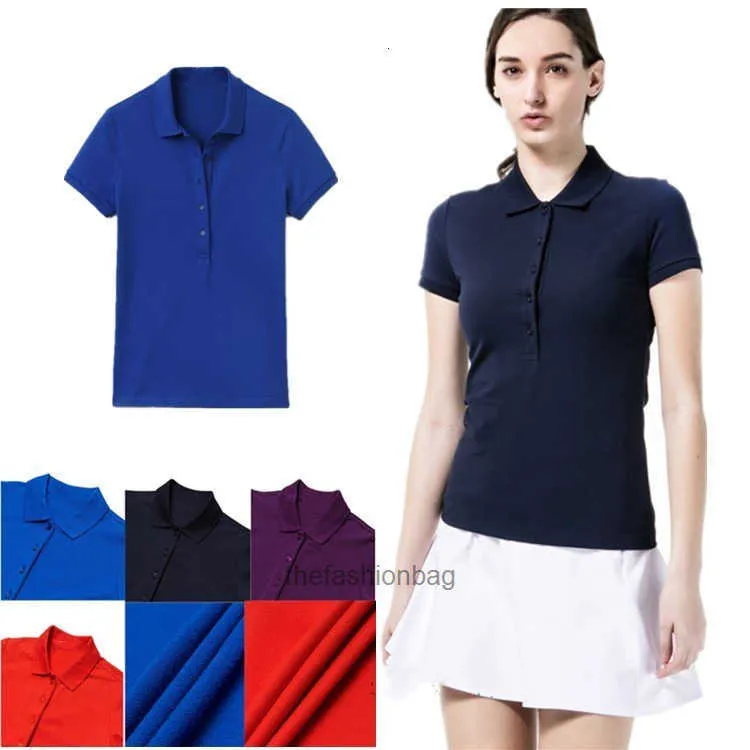 LuxurySpring Autumn summer Casual Polos WomenT shirt Sleeve Slim Black Red Women Top Lady Female Shirts