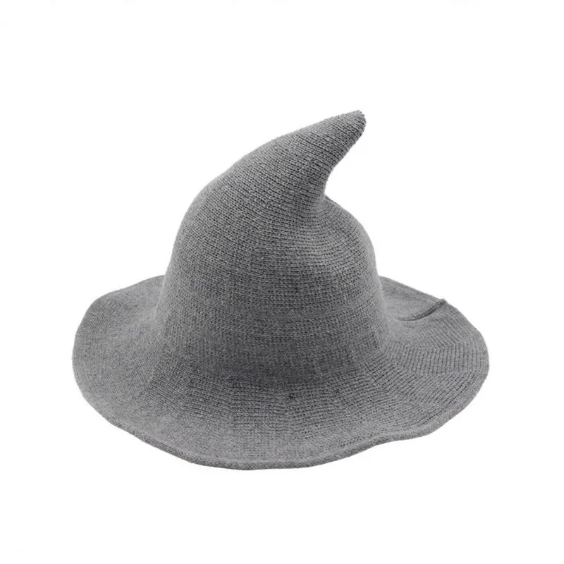 Witch Baseball Cap Women Witch Hat Foldable Costume Sharp Large Brim  Crochet Warm Winter Cap From Nickyoungs, $14.98