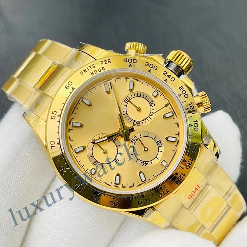 relógio para homens com caixa de relógios de grife Mecânico Business Watch tamanho 41MM pulseira de aço inoxidável Relógio opcional Noctilucent relógios orologio.