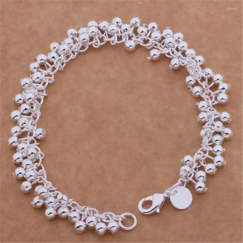 Strand Hurtowa wysokiej jakości srebrna biżuteria biżuteria Bransoletka dla kobiety H017 Walentynki Prezent