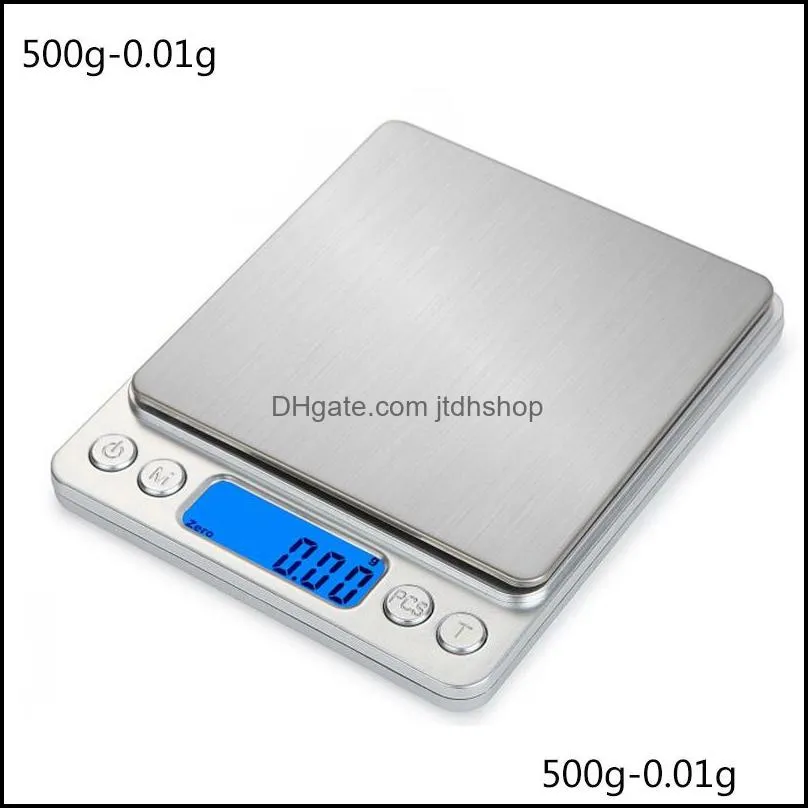 0 01 0 1g precision lcd digital scales 500g 1 2 3kg mini electronic grams weight balance scale for tea baking weighing scale221t