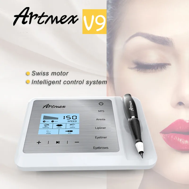 Artmex V9 Permanent Microblading Digital Permanent Makeup tattoo Machine micro blading pen Eyebrow Eyeliner Lips Artmex v9 permanent digital permanent makeup tattoo machine - Honkay permanent makeup machine kit,tattoo machine pen,permanent eyebrow makeup tattoo machine kit,eyebrow tattoo machine kit,permanent makeup machine
