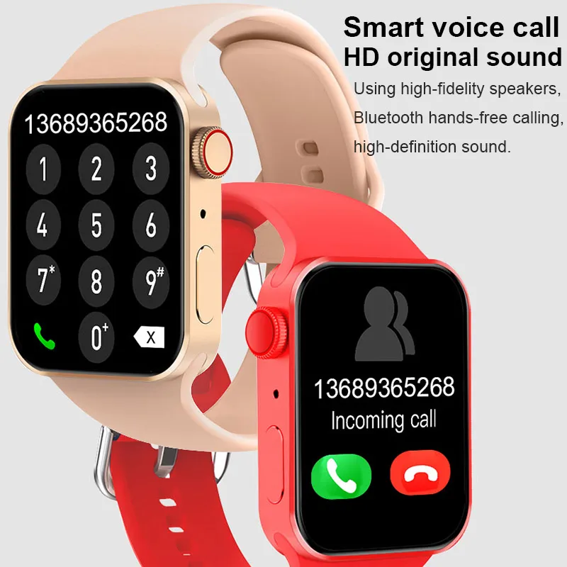 Suministro Al Por Mayor S9 Pro Max Ultra Smart Watch Series 9 8 45 Mm 2.1  Pulgadas Hombres Mujeres Relojes NFC Asistente De Voz Bluetooth Llamada DIY  Dial Carga Inalámbrica Deporte Smartwatch