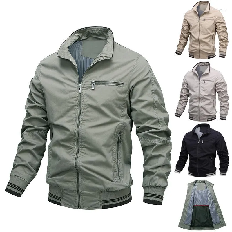 Hommes Vestes Militaire Veste Hommes Printemps Automne En Plein Air Casual Coton Vêtements Jaqueta Masculina Coupe-Vent Survêtement Grande Taille M-6XL