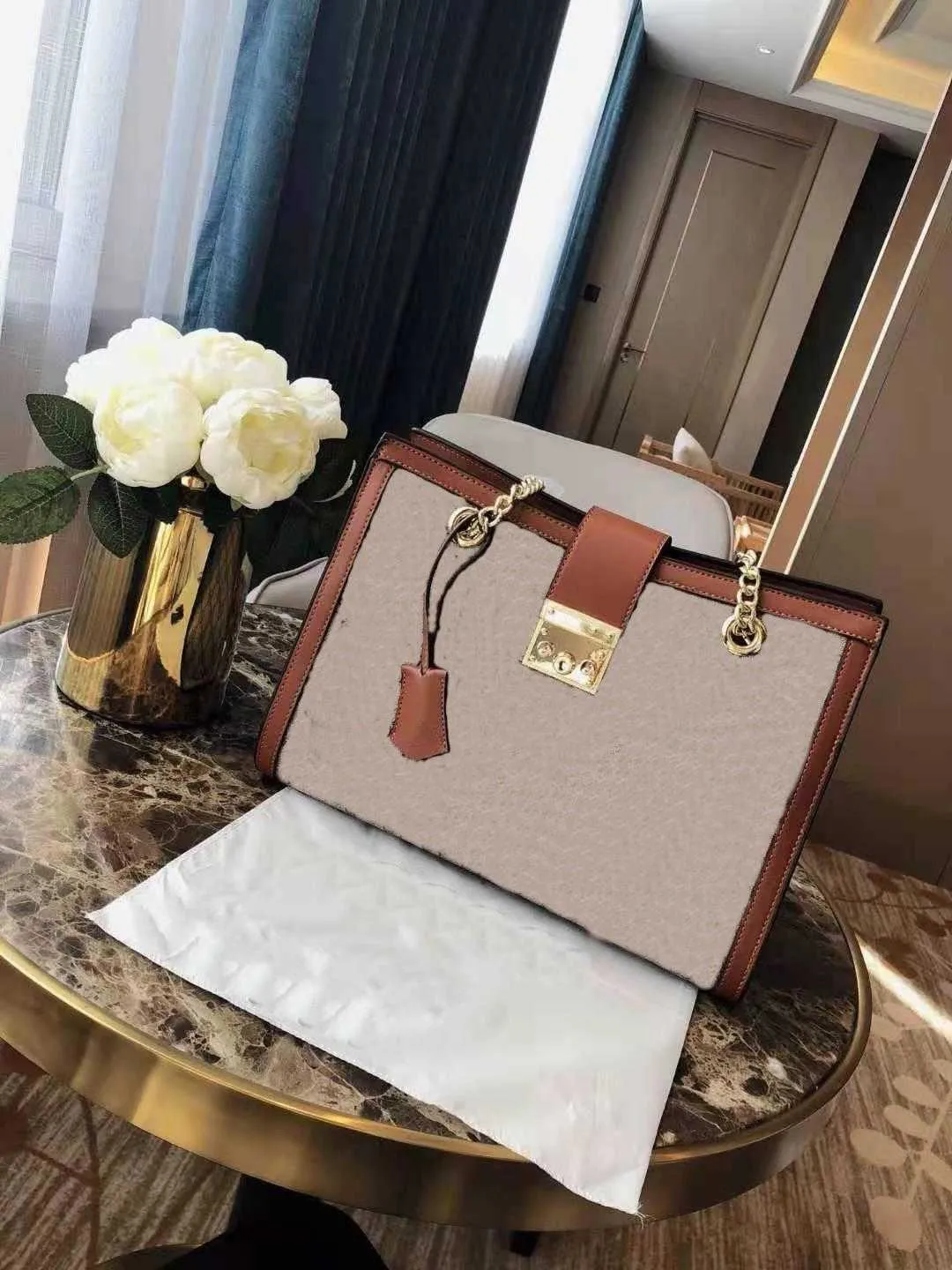 Bag Printed 2020 New Fashionable Female Killer Chain Lady One Genuine Leather Handbags Handbag Shoulder Bags