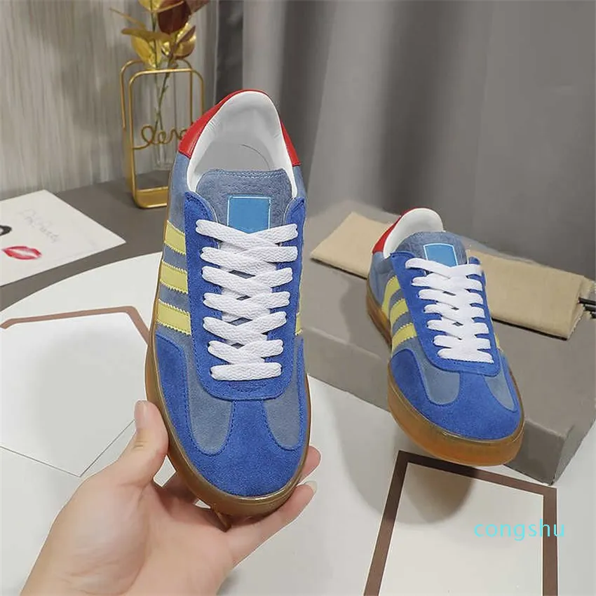 Discountcasual Shoes Sneakers Sneakers Limited Shoe's Rubber Shooth Blide Blue Losede Triple Sain
