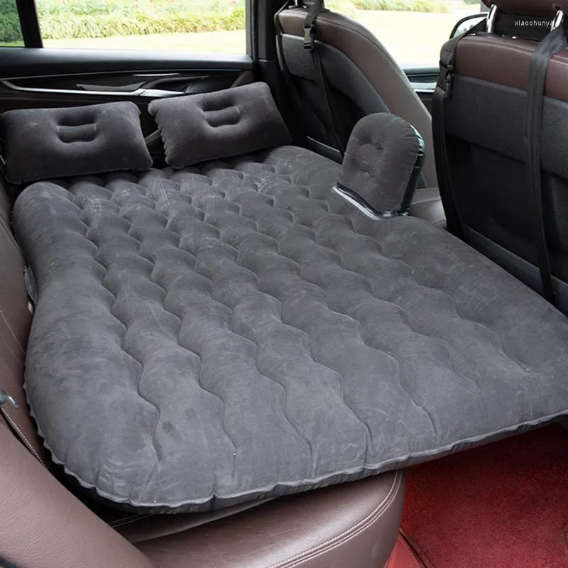 Accessori interni Materasso gonfiabile universale per auto Letto da campeggio esterno floccaggio in PVC multifunzionale