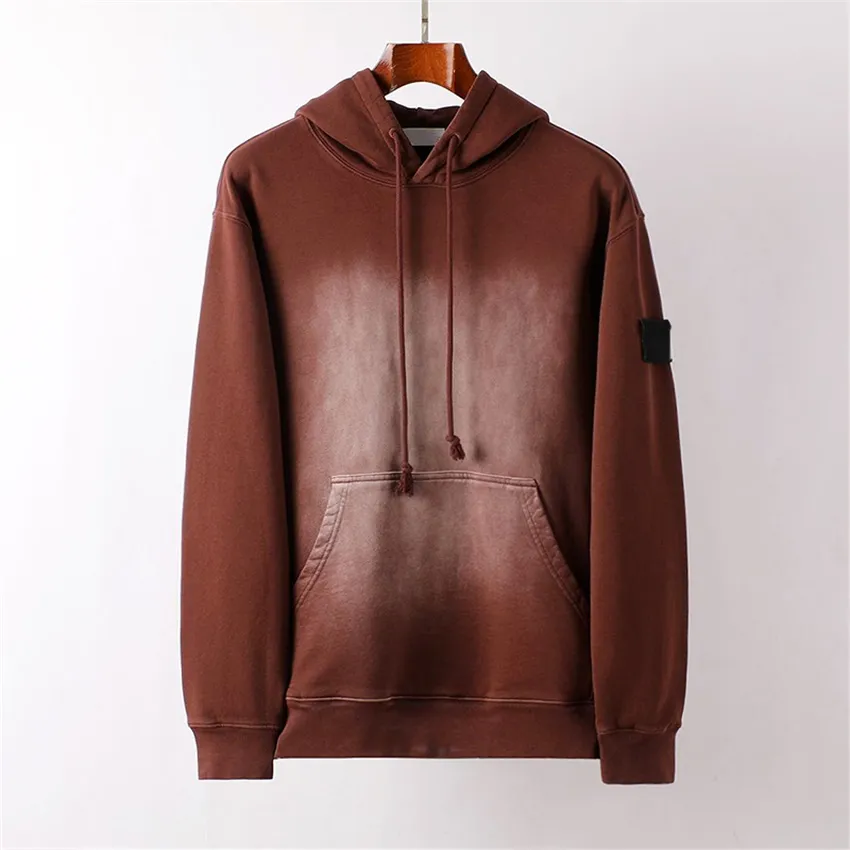 Erkek Hoodies Sıradan Spor Soğuk Hoodies Gradient Hoodies Moda Hip-Hop Sokak Sweaters