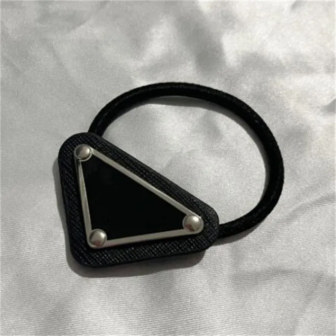 Designer Triangular Letter Hair Rubber Bands Women Girl Elastic Headband Hairbands Fashion Hair Accessories9761192