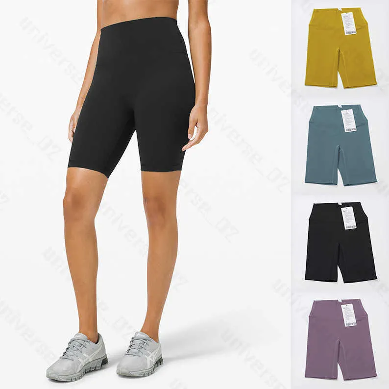 pantaloncini da yoga pantaloni leggings da donna moda tutto-fiammifero allenamento da donna abbigliamento da palestra tinta unita sport elastico fitness collant da donna corti