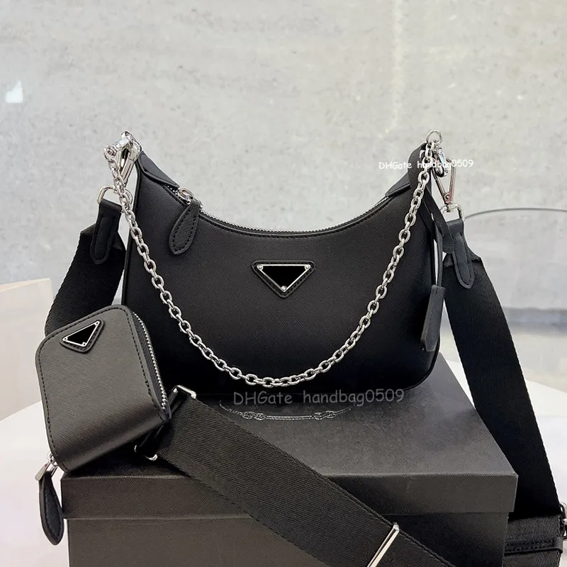 Designers Bags triangle Letter Chain Bag Leather Handbags Quilted Lattice Chains Flap Luxurious Handbag For Female Women Fashion Black Shoulder Bag crossbody