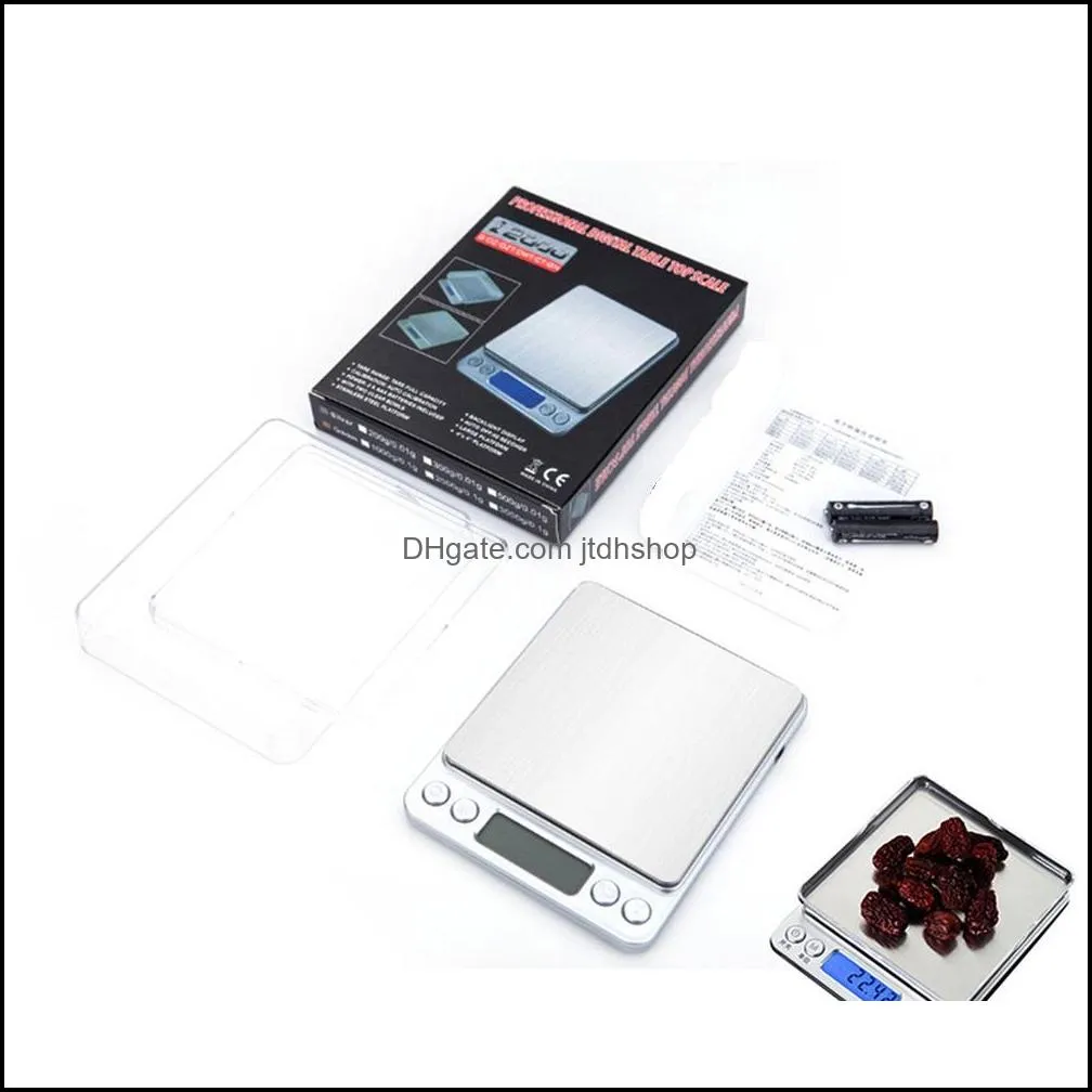 0 01 0 1g precision lcd digital scales 500g 1 2 3kg mini electronic grams weight balance scale for tea baking weighing scale221t