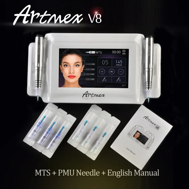 アートメイクマシンキット デジタル Artmex V8 ロータリーペン MTS