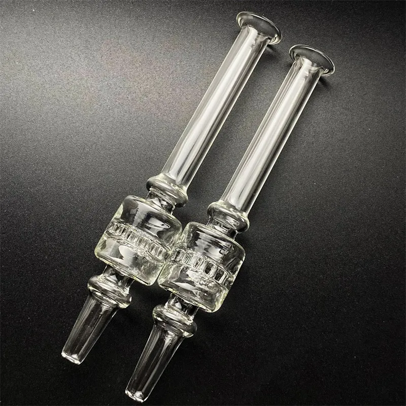 Bong Glass Vapor Honeycomb Straw Nectar Collector 6 inches GD-001