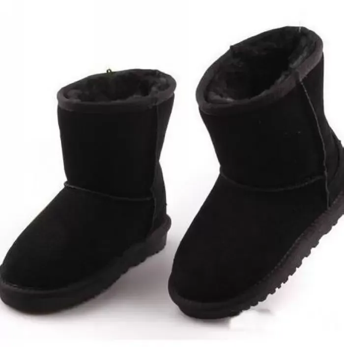 2021 New Real High-quality Kids Boys girls children baby warm snow boots Teenage Students Snow Winter boots XMAS GIFT G81