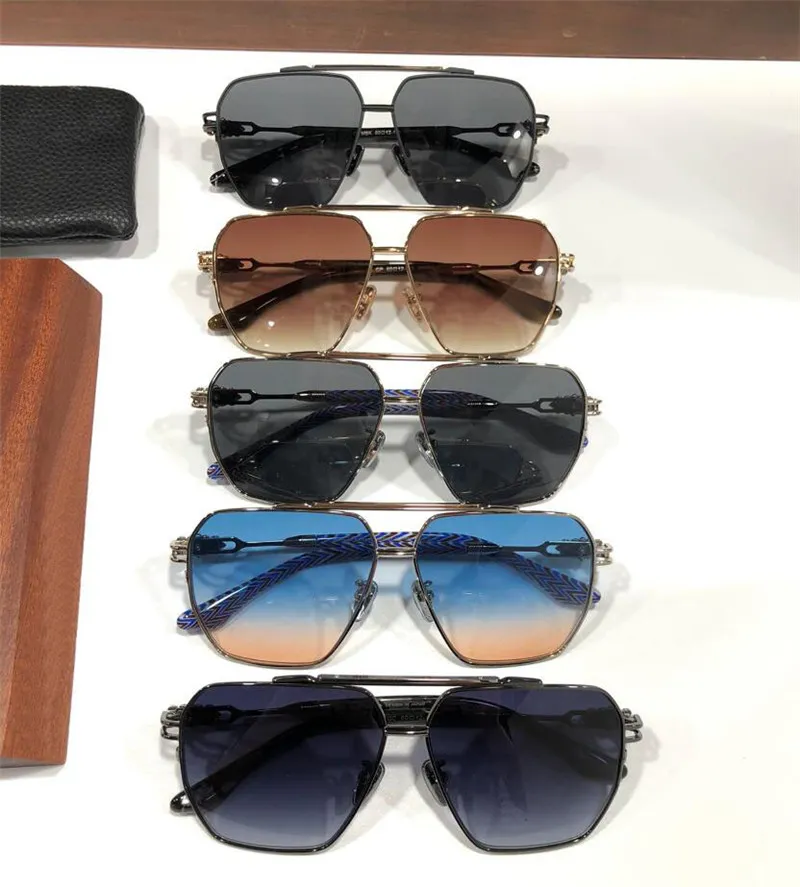 NEW VERSON retro sunglasses RIPPING exquisite square metal frame popular and versatile style outdoor uv400 protection glasses