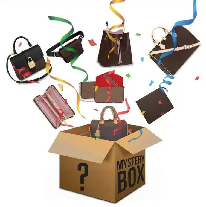 2023 Mystery Box. Zufällige Handtaschen, Geldbörsen, Taschen, Geldbörsen, Tragetaschen, Geburtstagsüberraschung, Gastgeschenke, weitere Geschenke