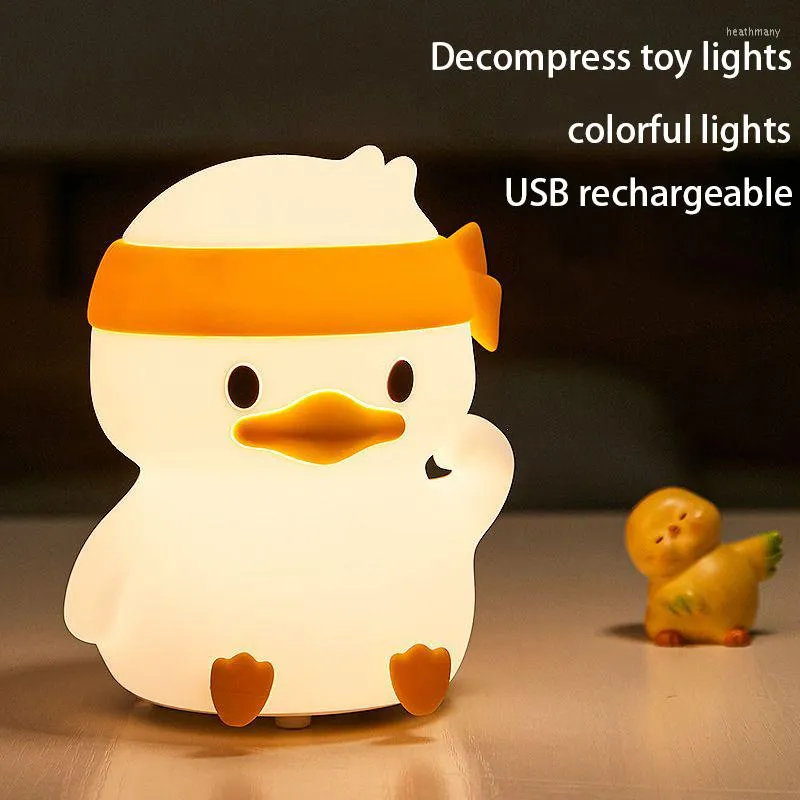 Luzes noturnas RGB Light Child Birthday Christmas Presente de Natal colorido