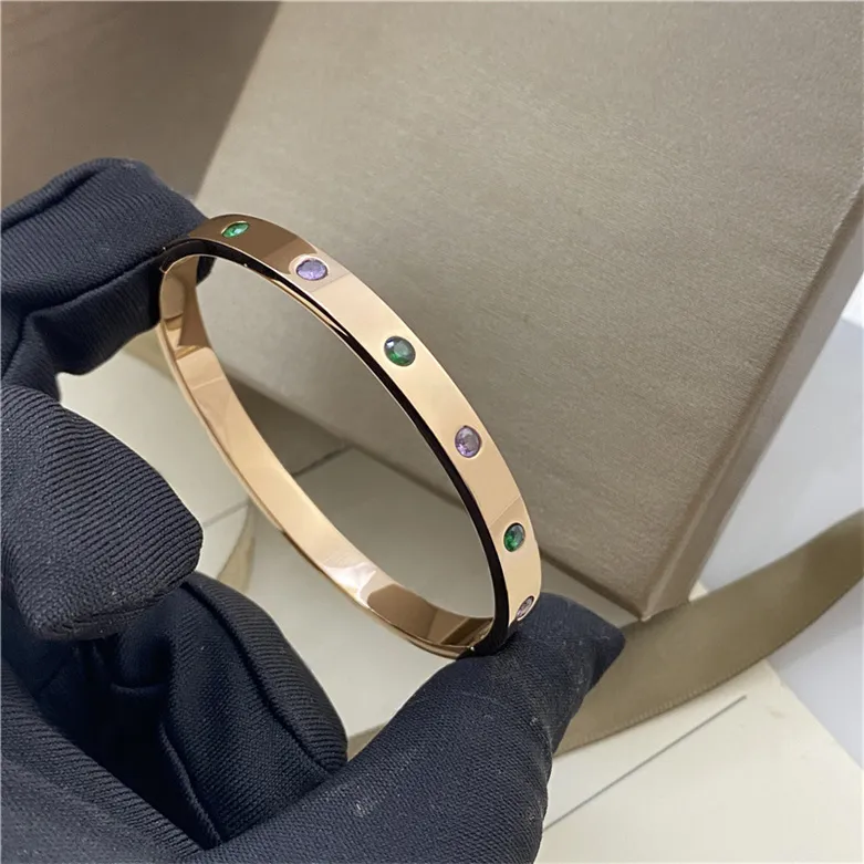 Vintage Jewelry Bangle Couple Bangles Mens Woman Bracelets Fashion Designer Bracelet Rose Gold Personalized Oriental Jewellery Luxury Wedding Party Jewellry