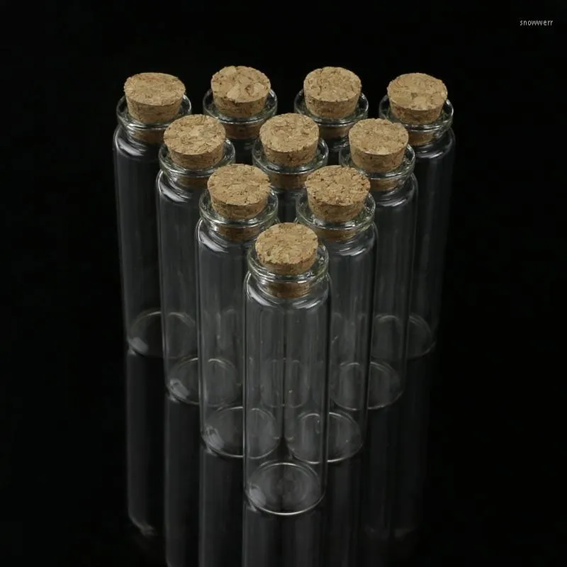 Storage Bottles 10pcs Mini Glass Wish Bottle Vial With Cork Stopper Pendant 20mL Spray For Cleaning Solutions 32oz Pump