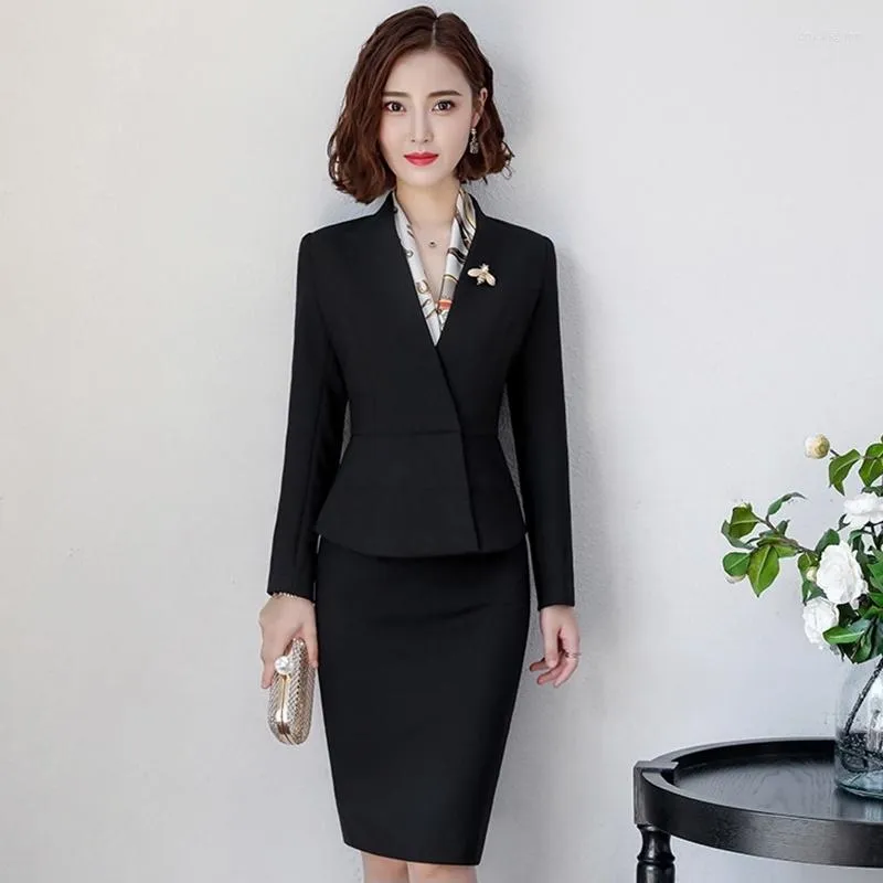 2022 Fashion Two Piece Office Work Dressy Pant Suits Suit For