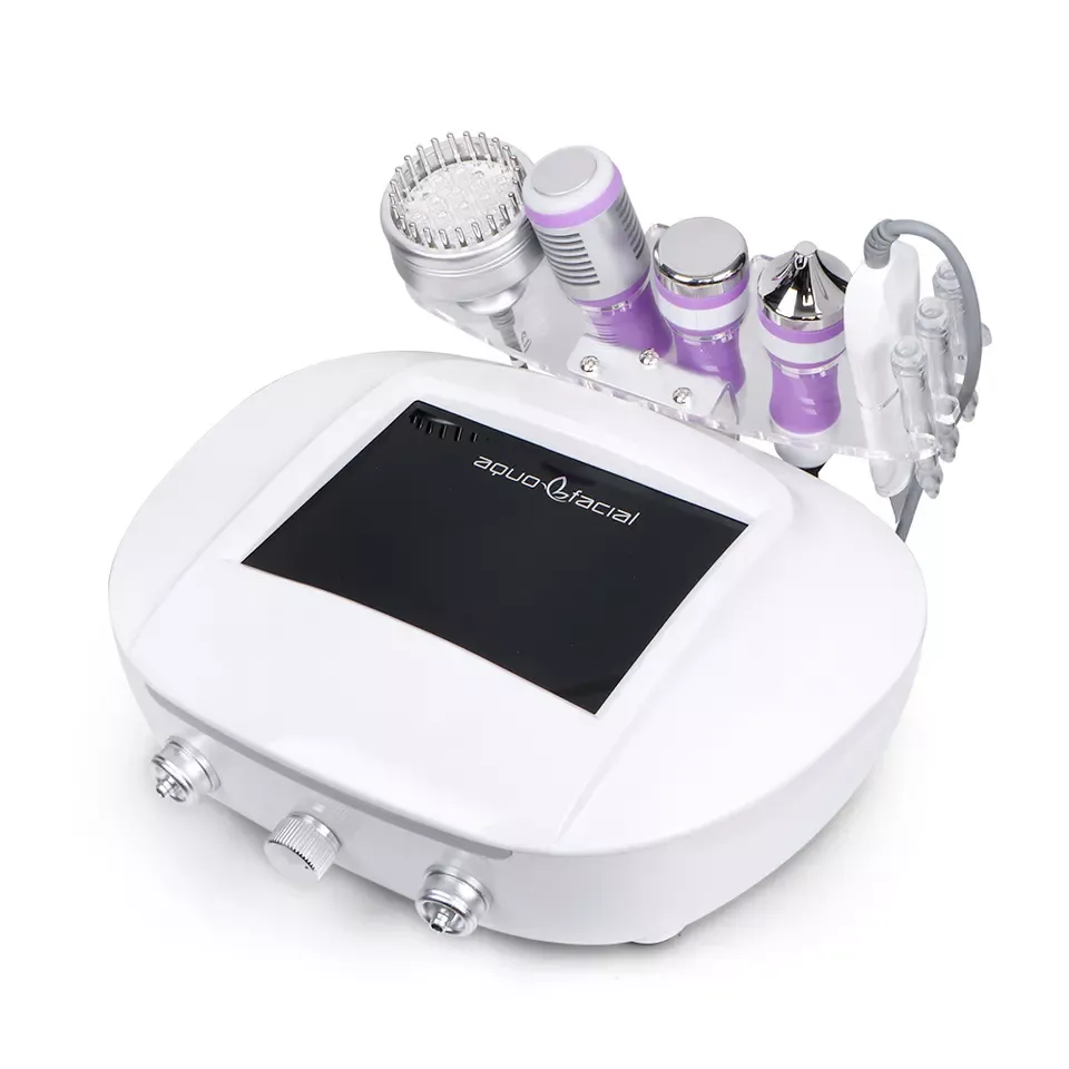 5in1 Máquina de beleza de lavadora ultrassônica de micro-dermabrasão Diamond Dermoabrasão Máquina de Peel