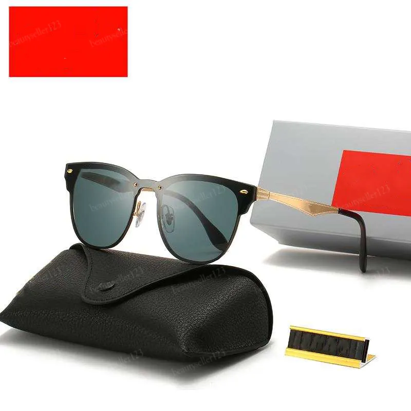 Óculos de sol de designer de luxo para homens mulheres moda óculos de sol ao ar livre Olhos de olhos Protection Óculos quadrados 7 cores Lentes