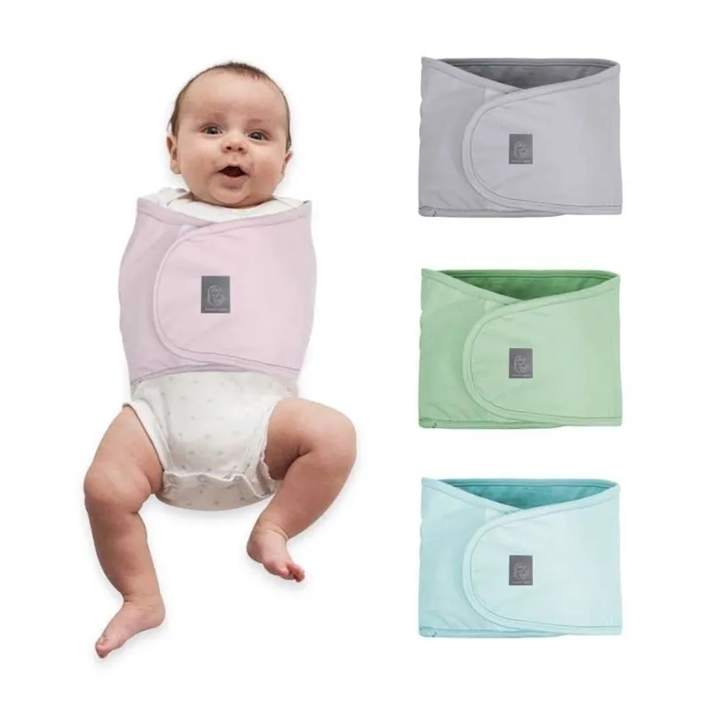 Filtar Swaddling Baby Swaddle Strap Protect Belly Justerbara armar Född filt för spjälsäkerhet 0-6m barn 221103