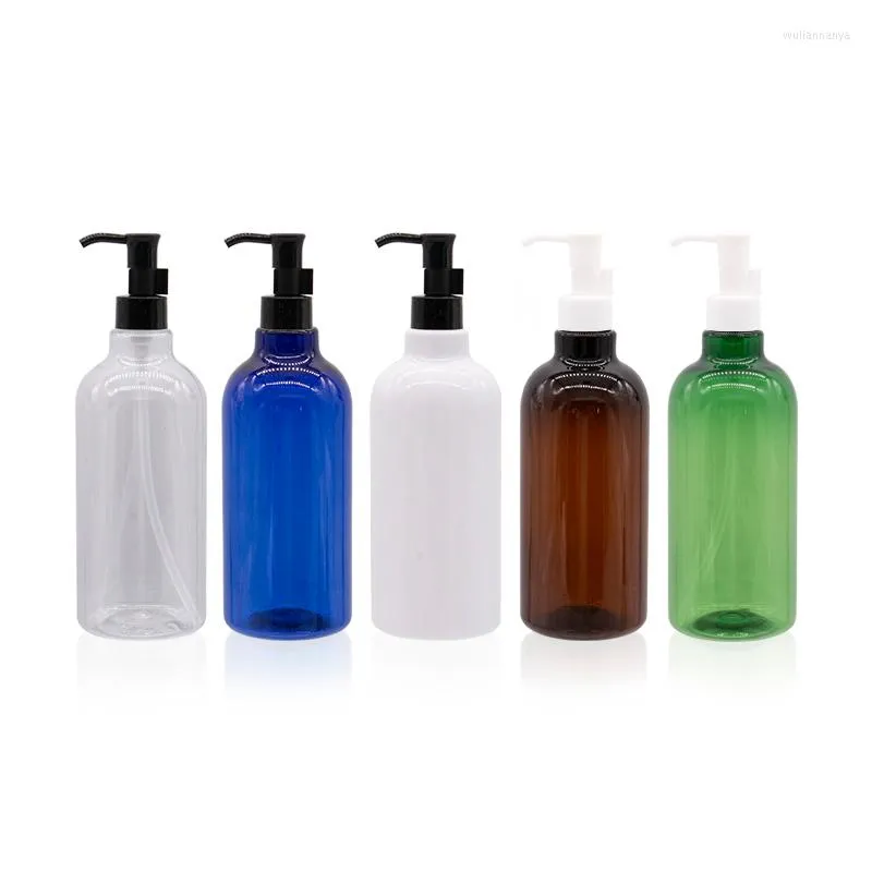 Storage Bottles 500ml X 14 Pump Cosmetic Large Size Bottle Dispenser 500cc Liquid Soap Container Personal Care