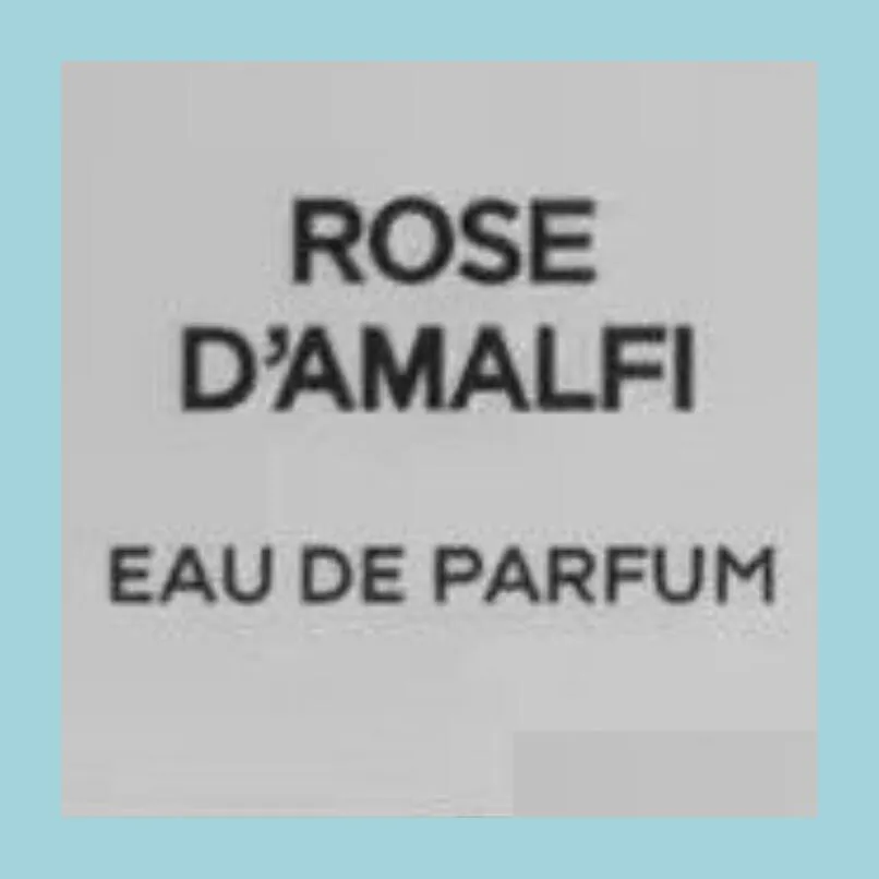 Incense Premierlash Rose Damalfi Per 100Ml 3 4Oz Men Women Neutral Pers Fragrance Cherry Wood Tobacco Long Lasting Time Good Smell C Dhiyz