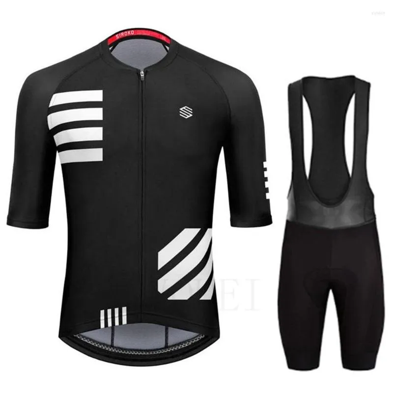 Racing Set 2022 Cycling Jersey Men Short Sleeve Ropa Hombre Mtb Breattable Set Bicicleta Clothing Bicycle Sport Sport Sport