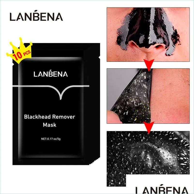 Outras ferramentas de cuidados com a pele Bambu Charcoal Black Head) Máscara facial Os tratamentos de acne retiram máscaras para pontos de cuidados com a pele entrega 20 dhuns