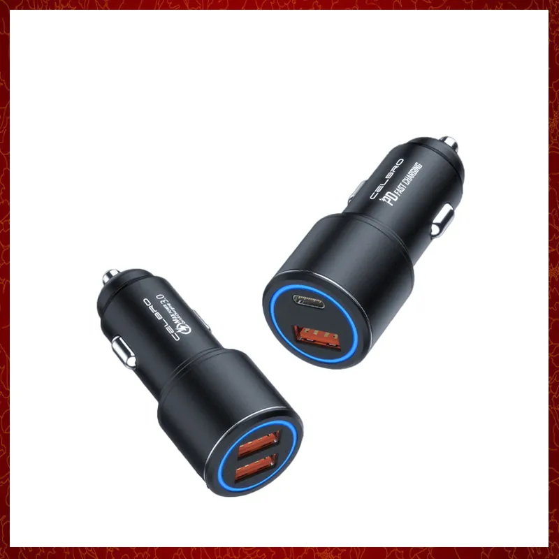 CC445 36W PD 3.0 Cars With Wireless Charging For Samsung S20 Note 20