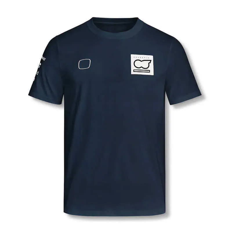 F1 Suit Suit T-Shirt Formula One Team Custom 2022 ملابس جديدة