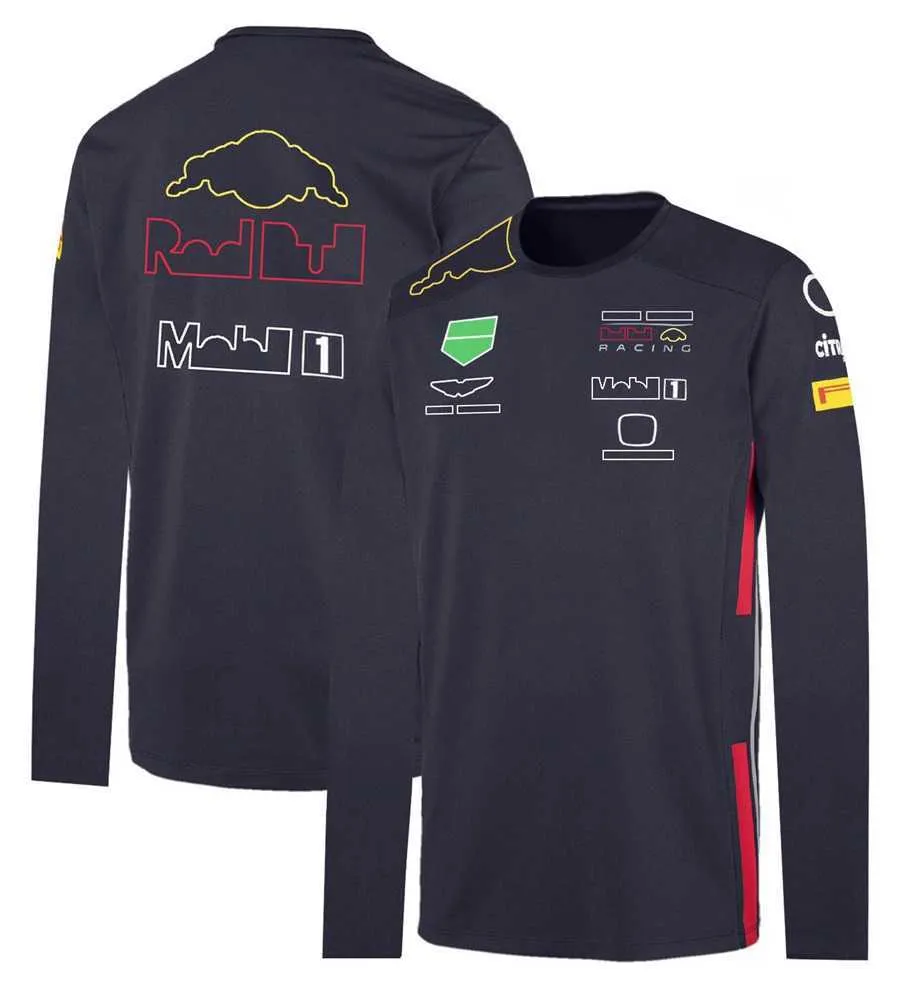 f1 t-shirt Formula 1 Team Racing Suit Long Sleeve Summer Men and Women Sport Quick Dry T-shirt Outdoor MTB Motocross Jersey Customizable
