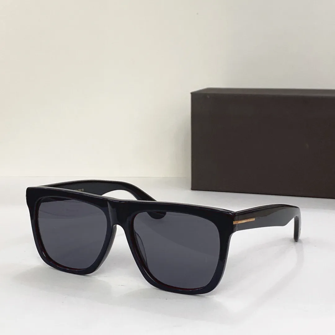 0513 Black/ Smoke Square Solglasögon Herr Summer Morgan Sunglass UV400 Skyddsglasögon med box