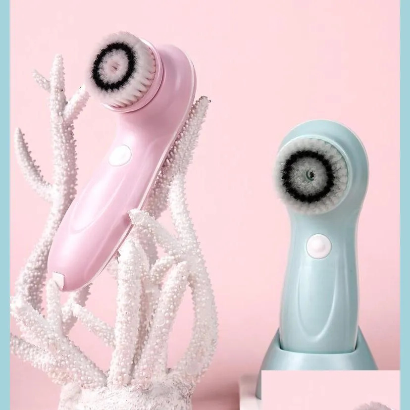 Other Skin Care Tools 3 In 1 Cleansing Brush Sile Facial Electric Wash Face Hine Deep Cleaning Pore Skin Care Mas Brushes With Retai Dhokm