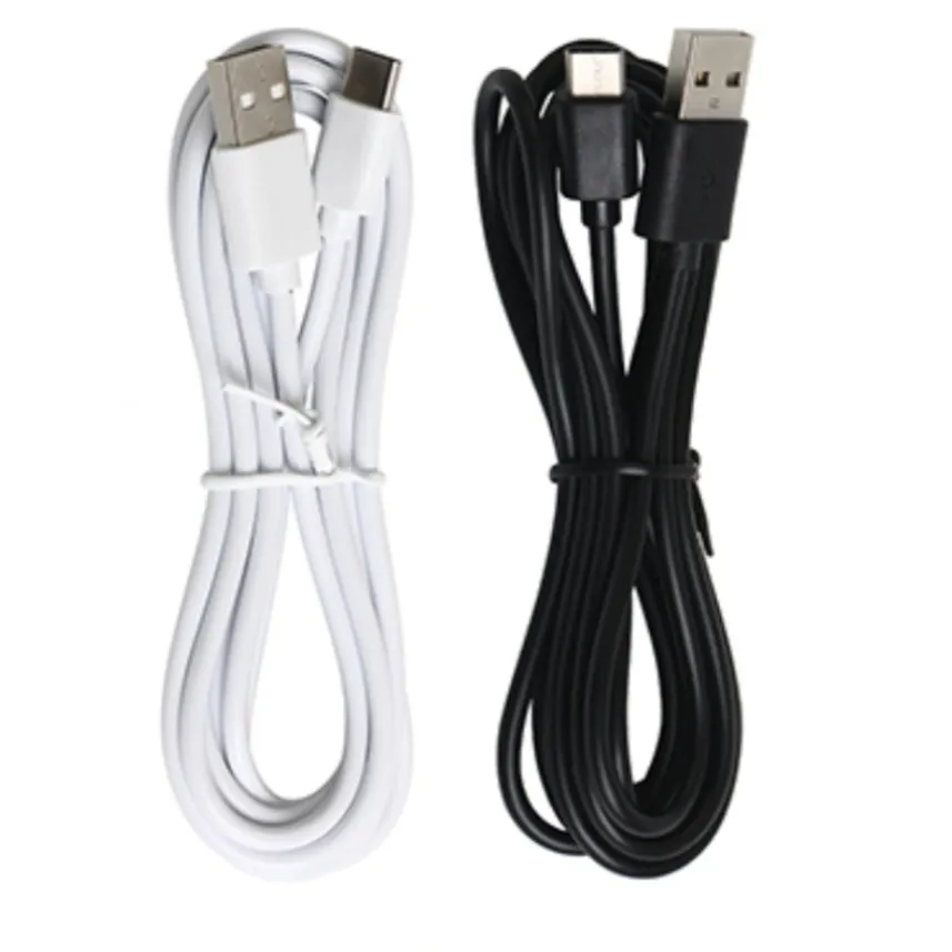 Rund Micro USB Type C Snabbladdningskablar 1M 1,5M 2M 3M Sync Data Charger Android Phone Cable f￶r Xiaomi Samsung S9 Huawei