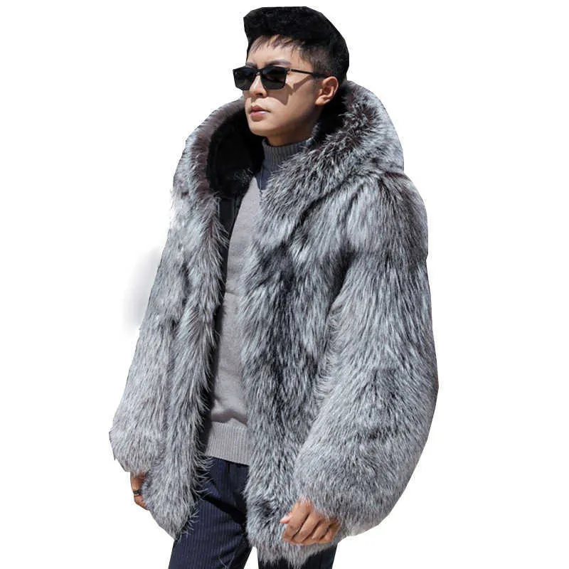 Casaco peludo on sale masculino
