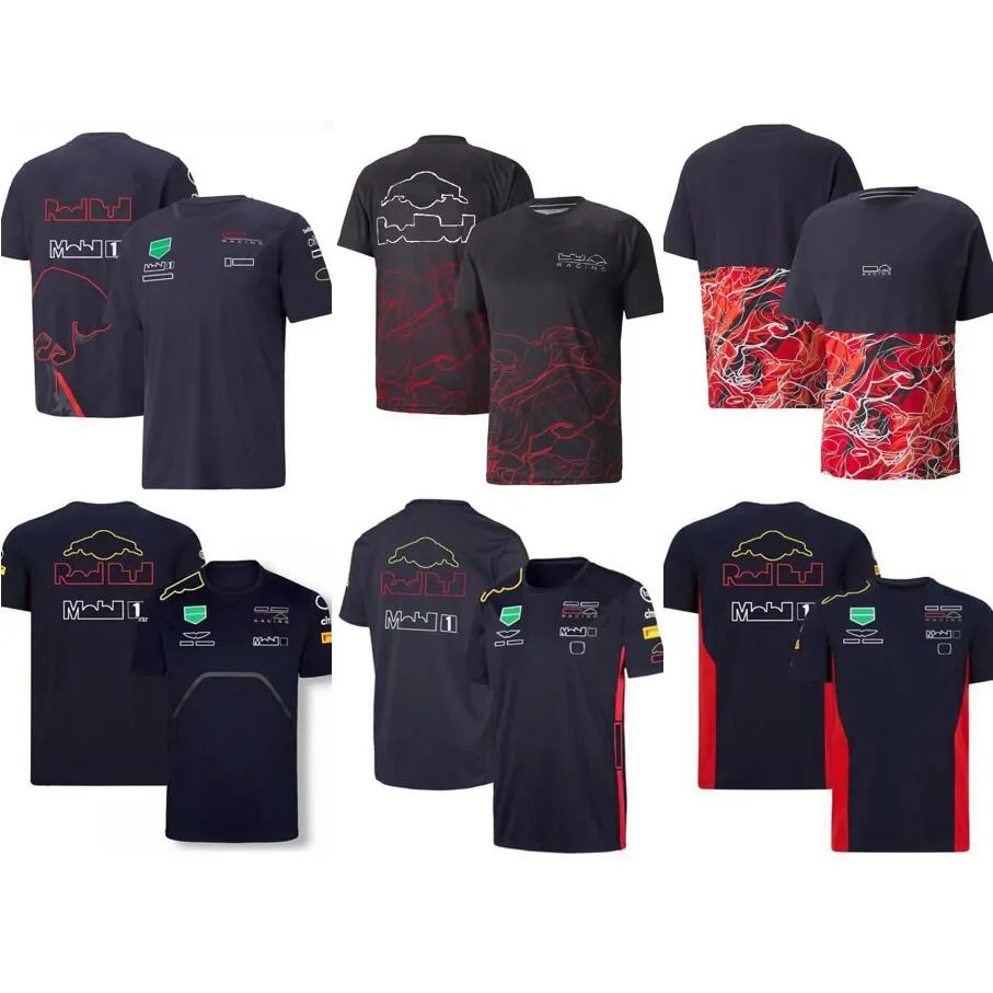 Nuova T-shirt estiva da corsa Formula 1 Girocollo Maglia manica corta Personalizzata con lo stesso stile