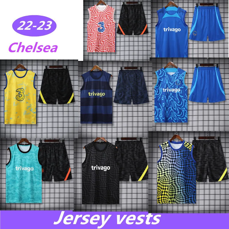 TRACKSUITS CFC STERLING SOCUCENTES JERSEYS TREINAMENTO DE VEITO PULISIC ZIYECH HAVERTZ Kante Werner Abraham Chilwell Camisa de futebol Sportswear de manga curta 2022-2023