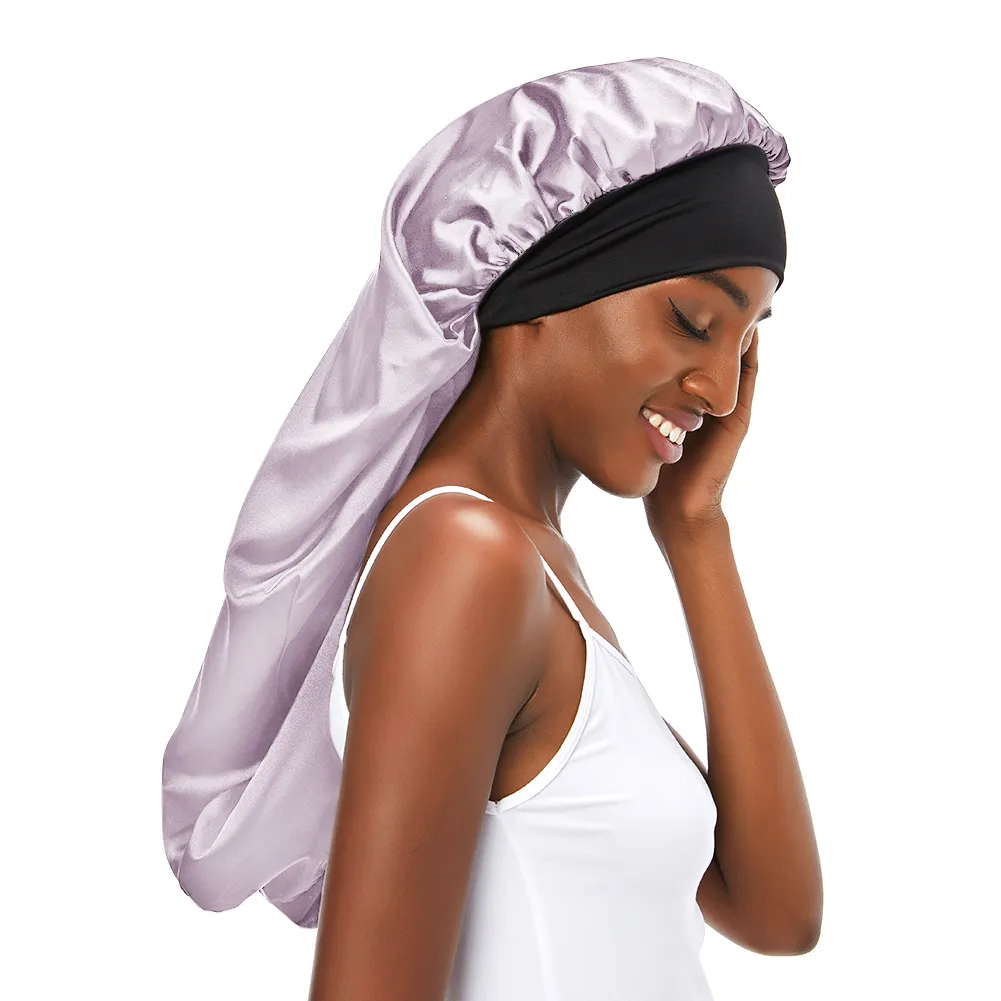 Bonnet De Nuit En Satin Élastique Pour Hommes, Couvre-chef Pour Soins  Capillaires Ou Douche, Avec Texture Soyeuse, 1 Pièce, Mode en ligne