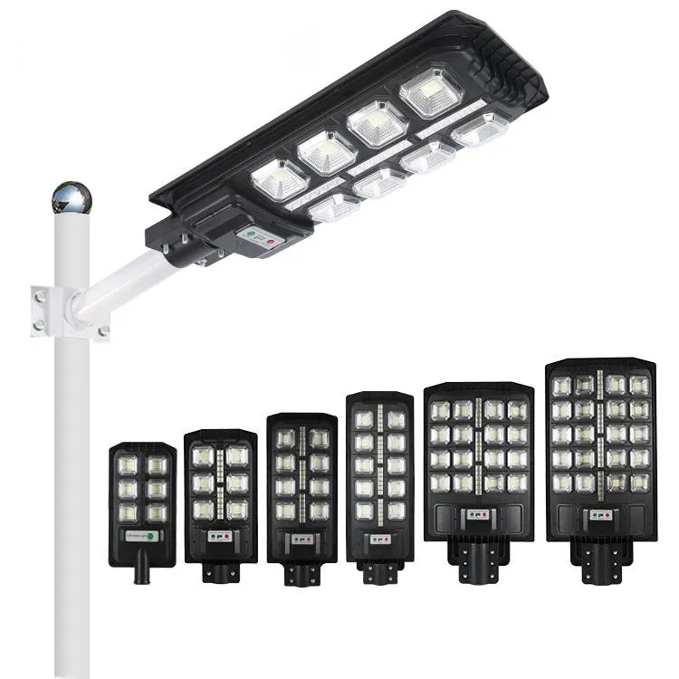 Solar Street Light 8000 Lumenes impermeable 300W 100W CON PANEL LED EXTERIOR 1000W PROPESEDORES LED LED EXTERIOR