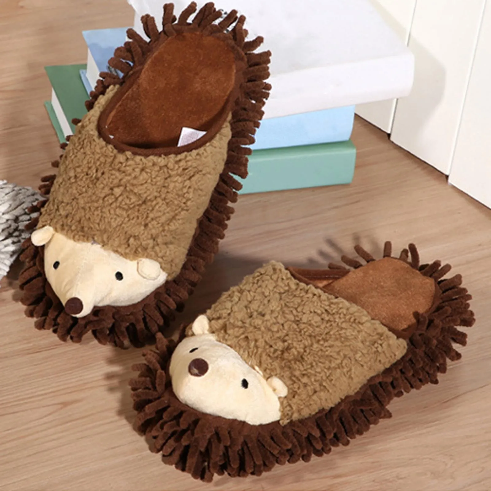Novelty Mop Slippers Shoes House Dusting Slippers Floor Cleaning Slippers for Men Women