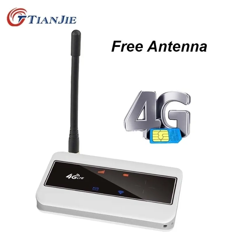 Routers TianJie Mini Spot 4G Lte Broadband Mobile Wifi Modem 150Mbps