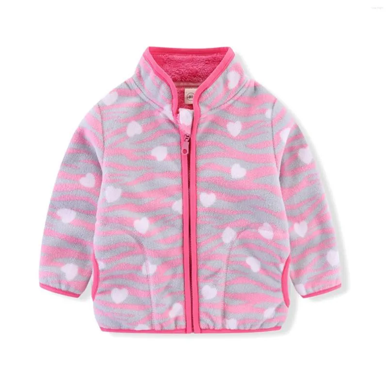 재킷 소녀 크기 5 재킷 아이 아기 따뜻한 소년 만화 겨울 양털 스웨트 셔츠 코트 2T 트렌치 코트 소녀