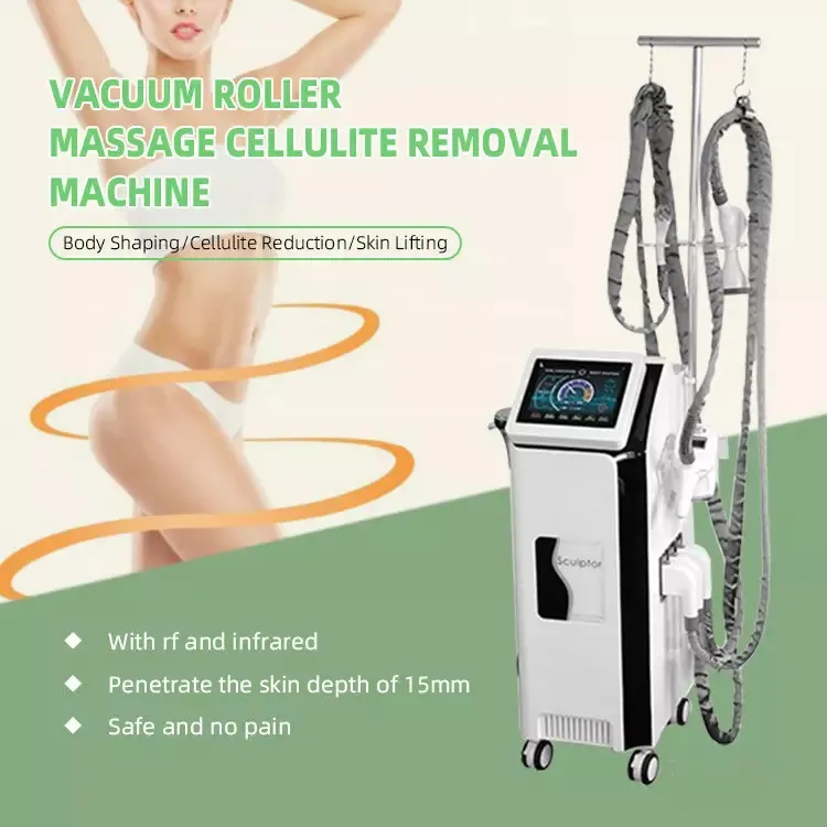 Vacuum Roller Sculpting Vela Boby Shape Slimming Massage Cavitation RF Cellulite Fat Removal Eye Care Beauty Salon SPA Use Machine